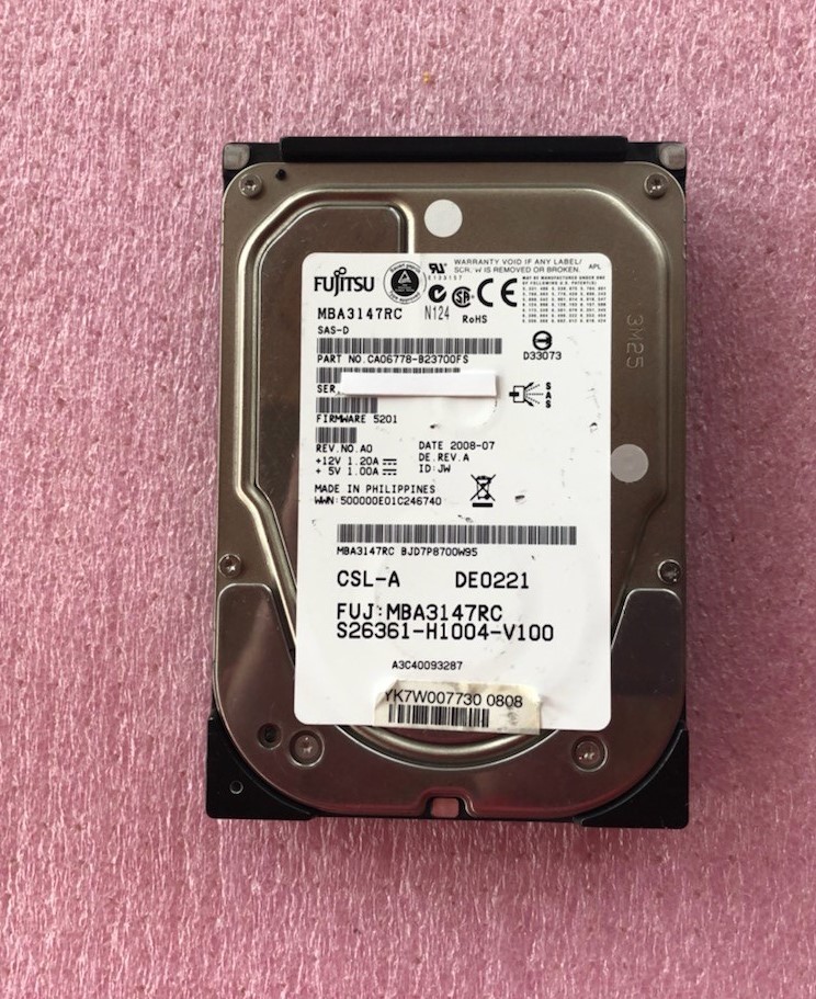 146GB 15K RPM SAS Internal Hard Drive